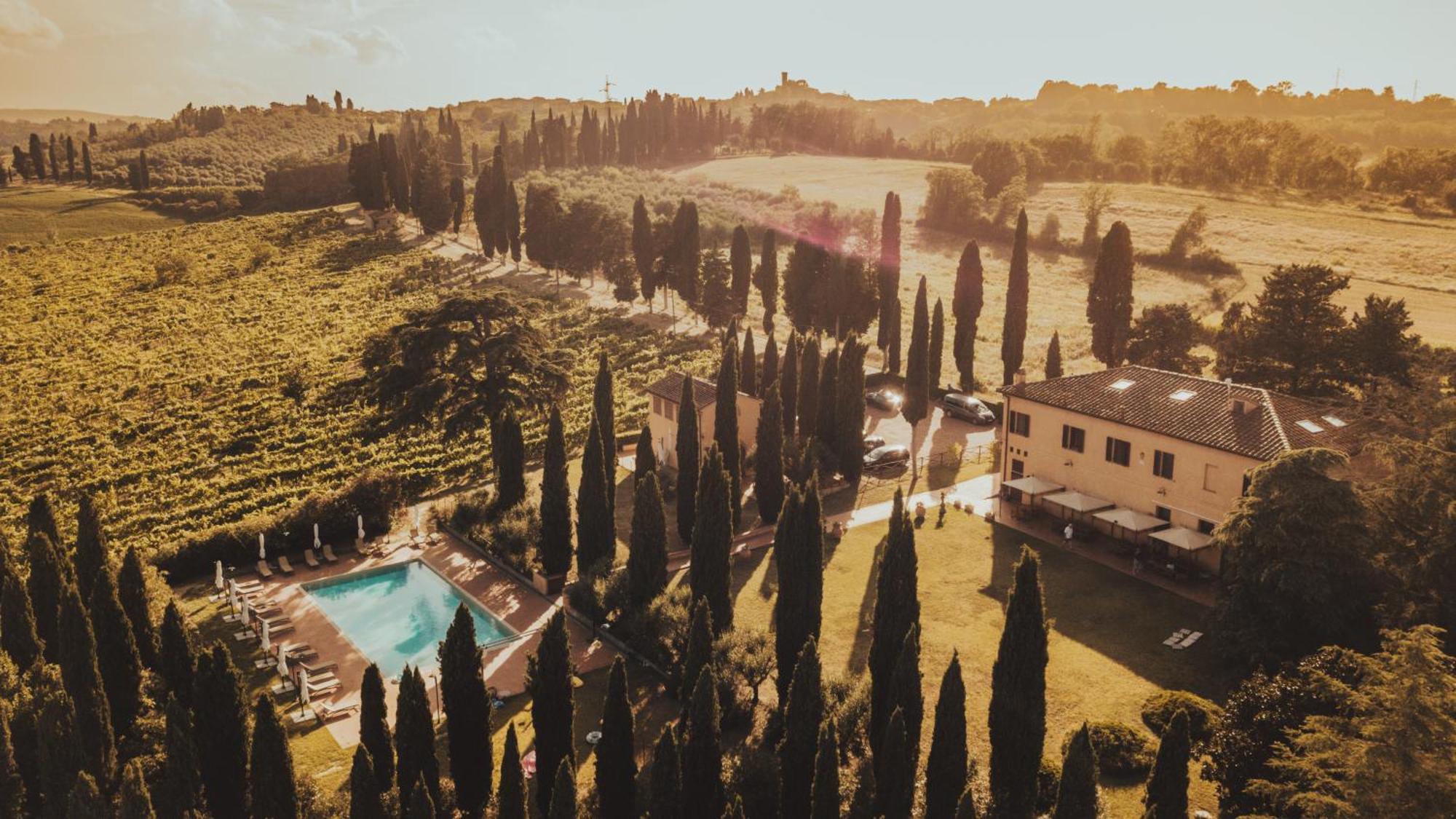 Agriturismo Terra Di Dio Toscanizzazione Villa Capannoli Bagian luar foto